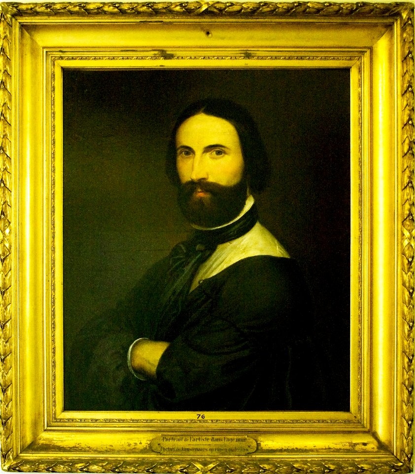 Self-portrait of Antoine Wiertz, middle age