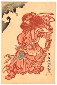 Shoki, de kwelgeest van demonen-Rijksmuseum RP-P-2003-143