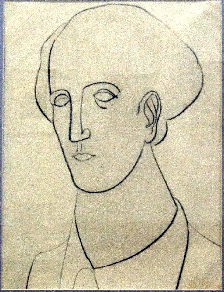 Self Portrait by Lajos Vajda