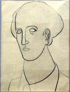 Self Portrait by Lajos Vajda