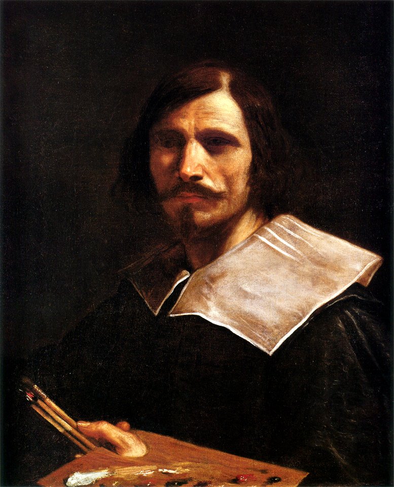 Self-portrait by Guercino