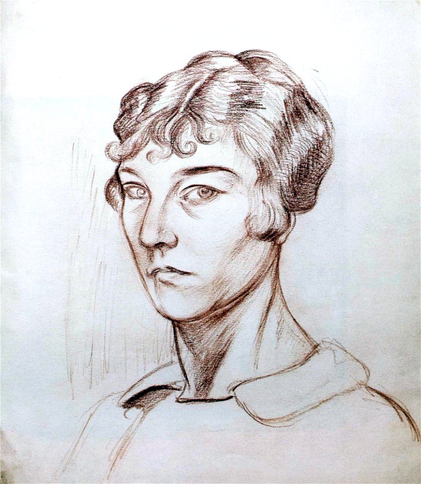 Selfportrait (Rozanova, 1917)