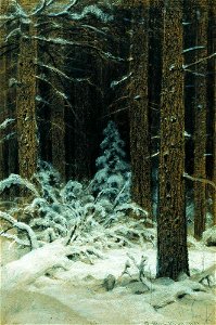 Shishkin-in-winter-1883
