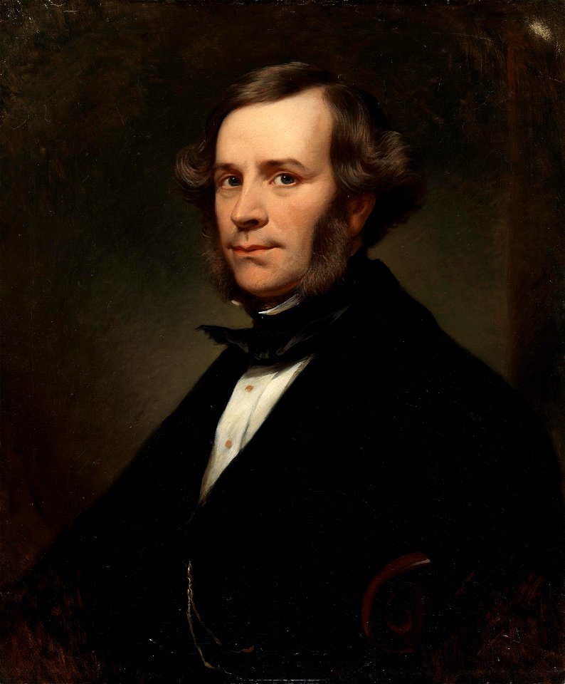 Self-portrait of George Francis Mulvany, first Director of the National Gallery of Ireland