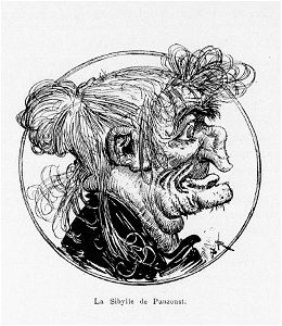 Sibylle de Panzoust- - Tiers Livre de Rabelais illustré par Albert Robida, chap. XVI
