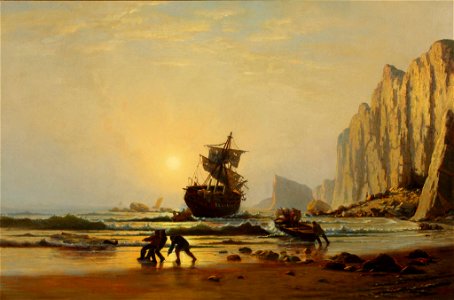 Shipwrecked off Labrador by William Bradford, 1867, High Museum of Art