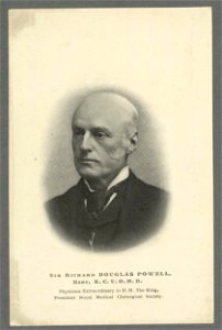 Sir Richard Douglas Powell, Bart, K.C.V.O.M.D physician extraordinary to H.M. the King, President Royal Medical Chirurgical Society (5449676)