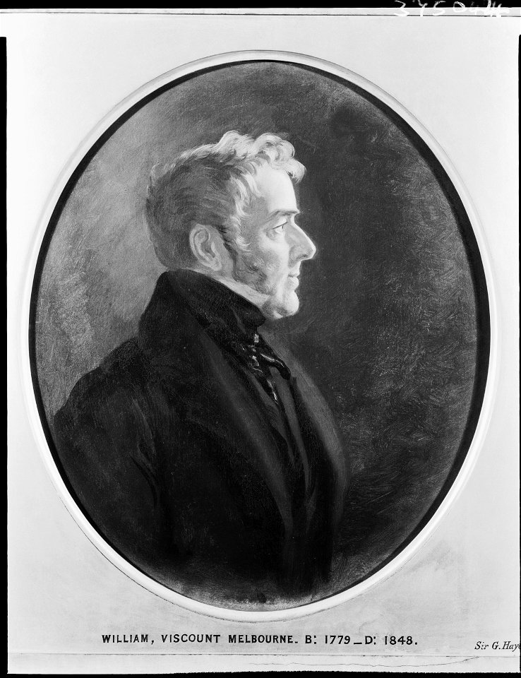 Sir George Hayter (1792-1871) - William Lamb, 2nd Viscount Melbourne (1799-1848) - RCIN 400755 - Royal Collection