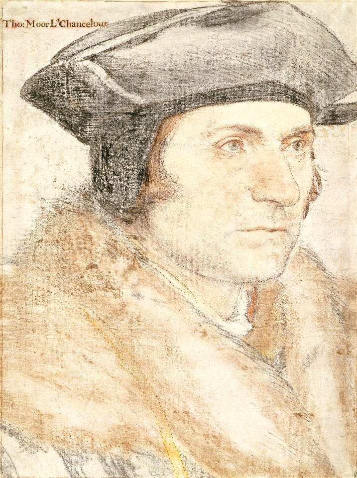 Sir Thomas More (1) by Hans Holbein the Younger