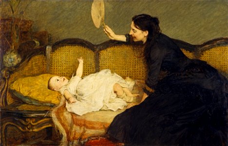 Sir William Quiller Orchardson - Master Baby - Google Art Project. Free illustration for personal and commercial use.