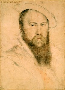 Sir Thomas Wyatt (1) by Hans Holbein the Younger