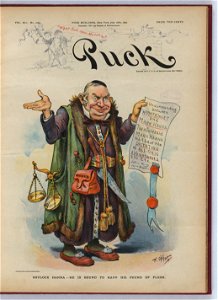 Shylock Hanna - he is bound to have his pound of flesh - F. Opper. LCCN2012647694. Free illustration for personal and commercial use.