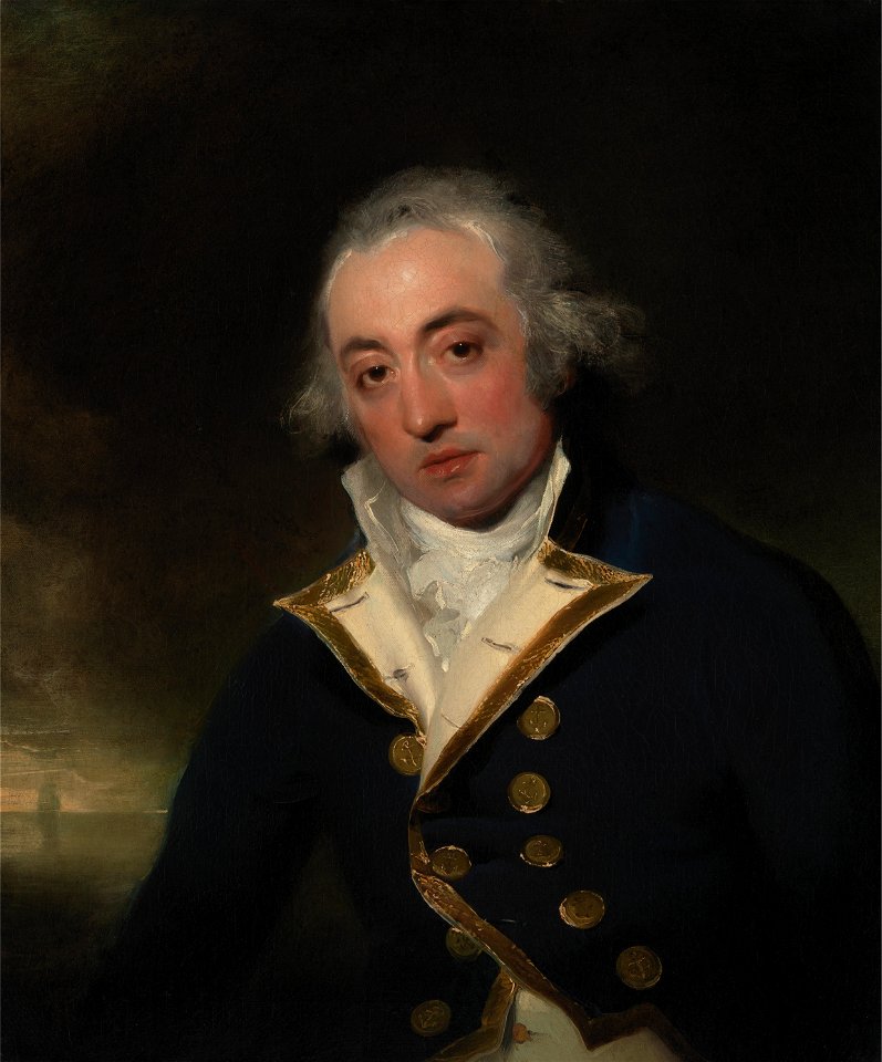 Sir Thomas Lawrence - Admiral John Markham - Google Art Project