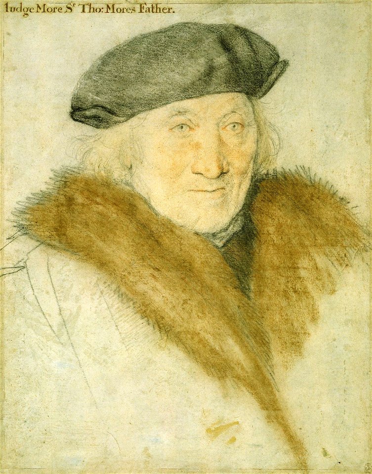 Sir John More by Hans Holbein the Younger