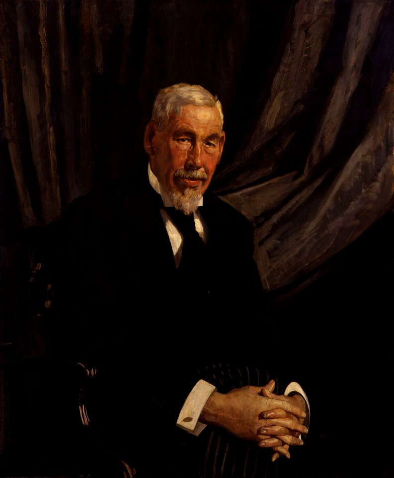 Sir John Struthers by Maurice William Greiffenhagen