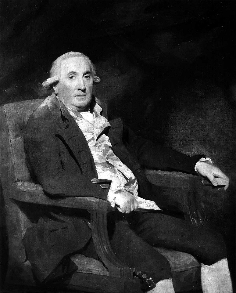 Sir Henry Raeburn - Portrait of a Man Seated in an Armchair (said to be William Fairlie) - 48.590 - Museum of Fine Arts
