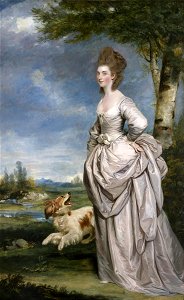 Sir Joshua Reynolds - Mrs. Elisha Mathew - Google Art Project. Free illustration for personal and commercial use.