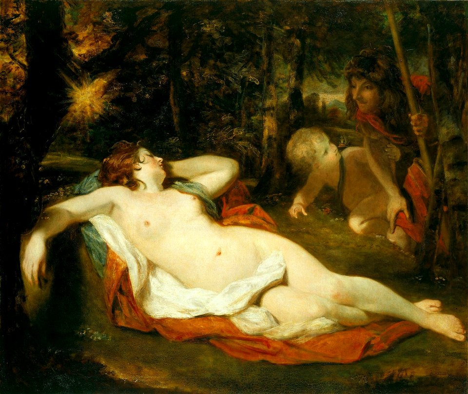 Sir Joshua Reynolds (1723-92) - Cymon and Iphigenia - RCIN 404695 - Royal Collection