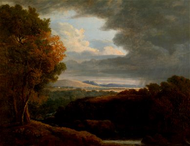 Sir William Elford (1749-1837) - Landscape with a Distant Country House - RCIN 404523 - Royal Collection