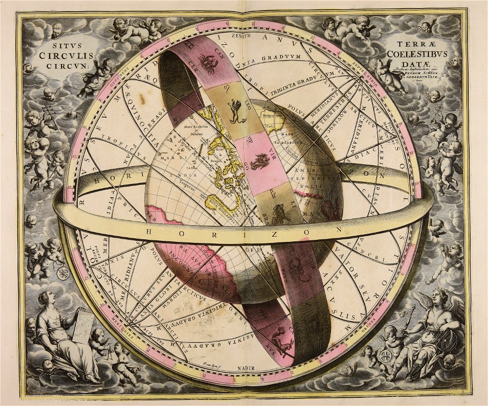 Situs Terrae circulis coelestibus circundatae - CBT 5869948