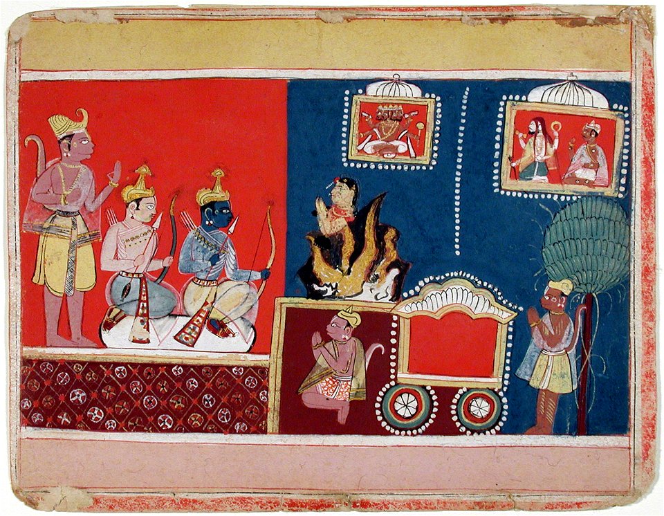 Sita's trial by fire (6124573843)