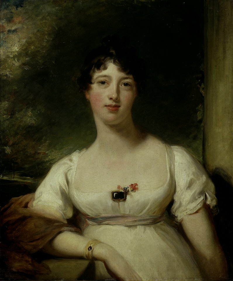 Sir Thomas Lawrence - Anna Maria Dashwood, later Marchioness of Ely - 1951.199 - Art Institute of Chicago