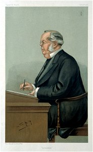 Sir William Henry Broadbent. Coloured lithograph by Sir L. W Wellcome V0000775