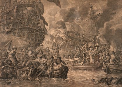 Sjöslag - Sjöhistoriska museet - O 10768
