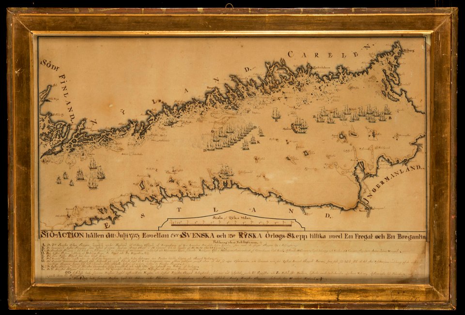 Sjöstrid-Hogland 1713 - Sjöhistoriska museet - O 11082