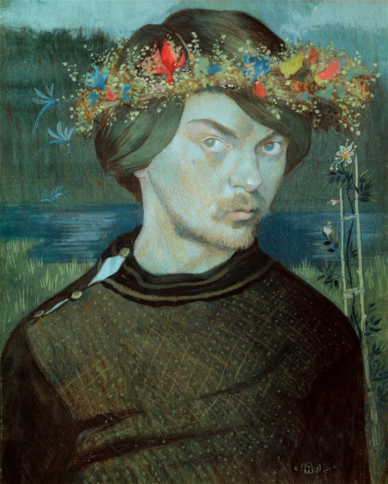 Självporträtt Ivar Arosenius