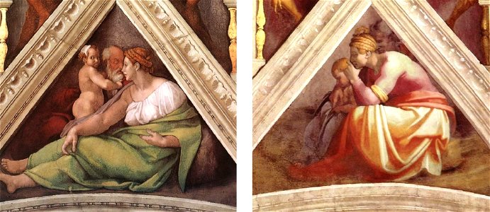 Sistine Chapel TwoSpandrels