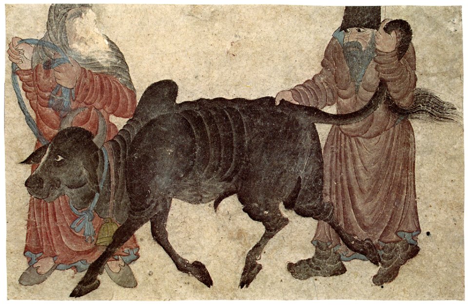 Siyah Qalem - Hazine 2153, s.38a - ox