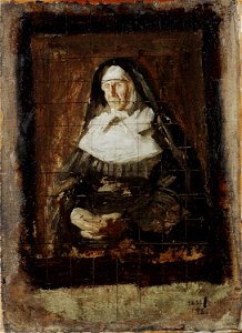 Sketch for Portrait of Mother Patricia Waldron