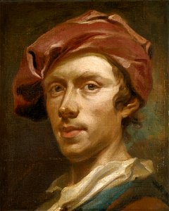 Självporträtt (Olof Arenius) - Nationalmuseum - 45429