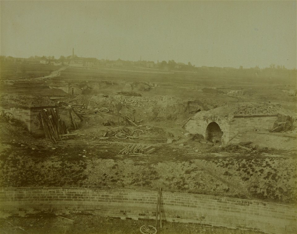 Siège de Strasbourg, 1870, Lunette 52. (près de la Porte de Pierre.)