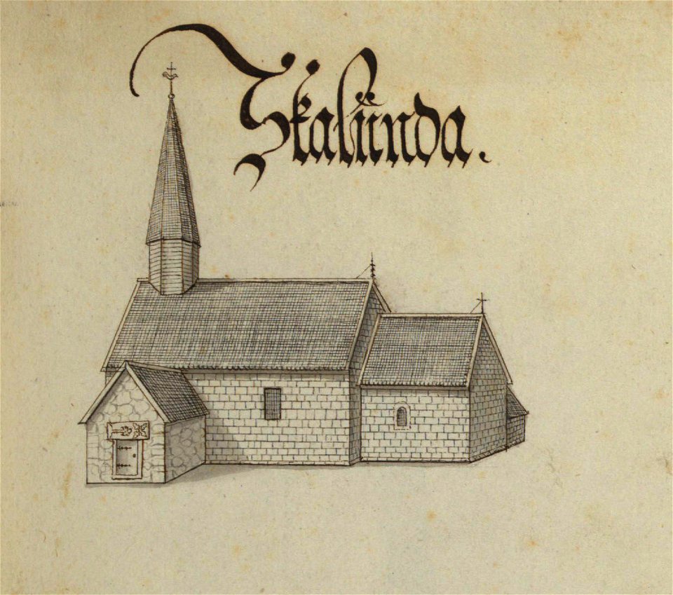 Skalunda kyrka - Peringskiöld