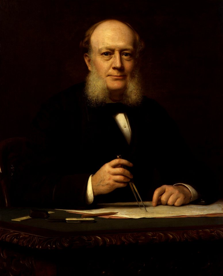 Sir William Siemens by Rudolph Lehmann