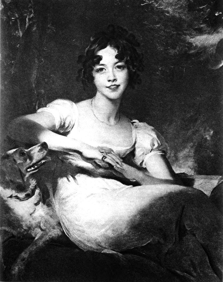 Sir Thomas Lawrence - Lady Maria Conyngham - BW