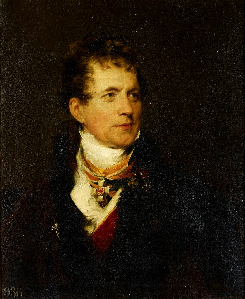 Sir Thomas Lawrence (1769-1830) - Frederick, Baron von Gentz (1764-1832) - RCIN 400975 - Royal Collection