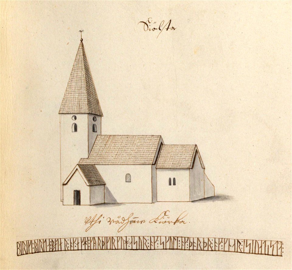 Sjogerstads kyrka - Peringskiöld