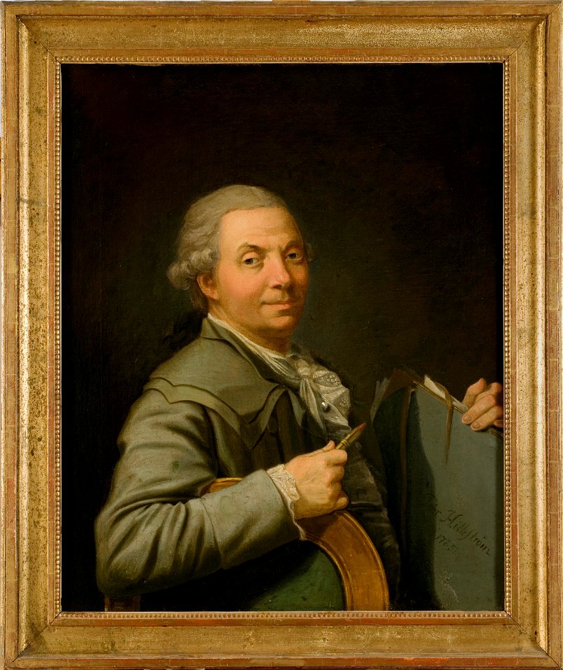 Självporträtt (Pehr Hilleström d.ä.) - Nationalmuseum - 15739