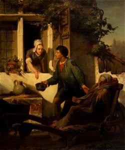 Sir Lawrence Alma-Tadema, RA, OM - The Blind Beggar - Walters 372761