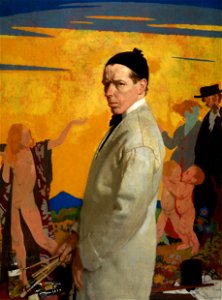 Sir William Orpen - Self-Portrait - 135-1915 - Saint Louis Art Museum. Free illustration for personal and commercial use.