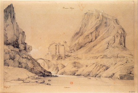Sisteron (Claude-Félix-Théodore d'Aligny)