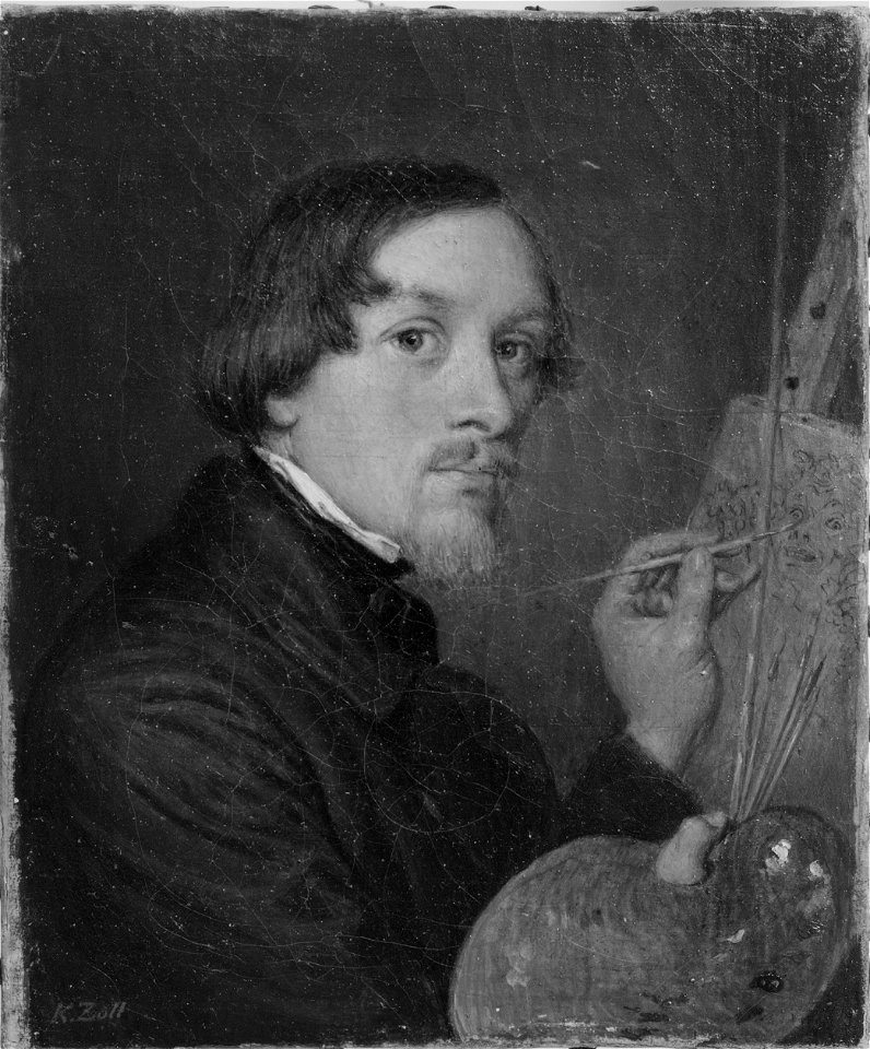 Självporträtt (Kilian Zoll) - Nationalmuseum - 39340