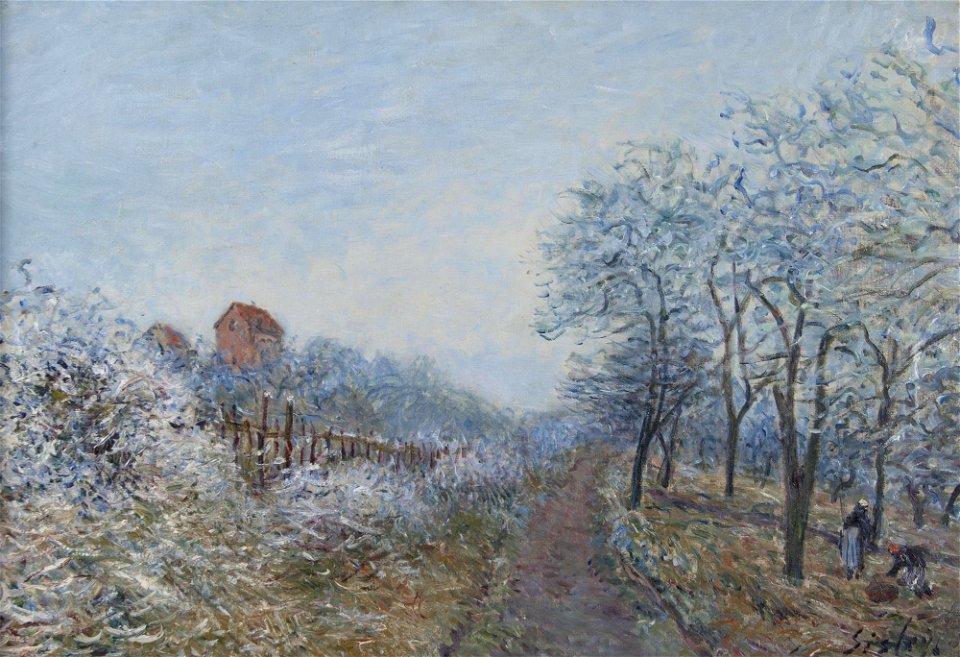 Alfred Sisley - Le Givre à Veneux - UMMA