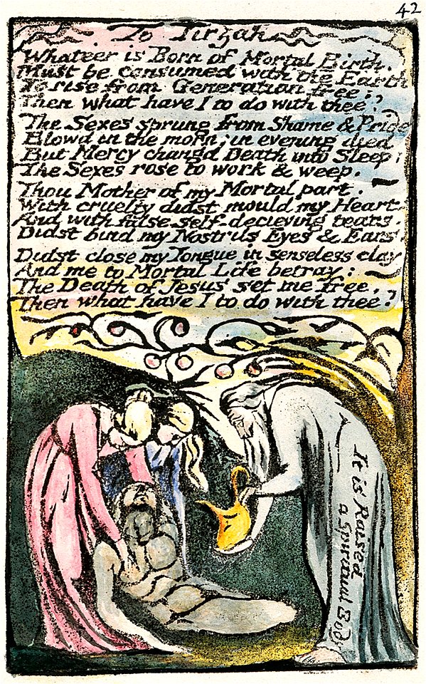 Songs of Innocence and of Experience copy L object 42 To Tirzah 1795