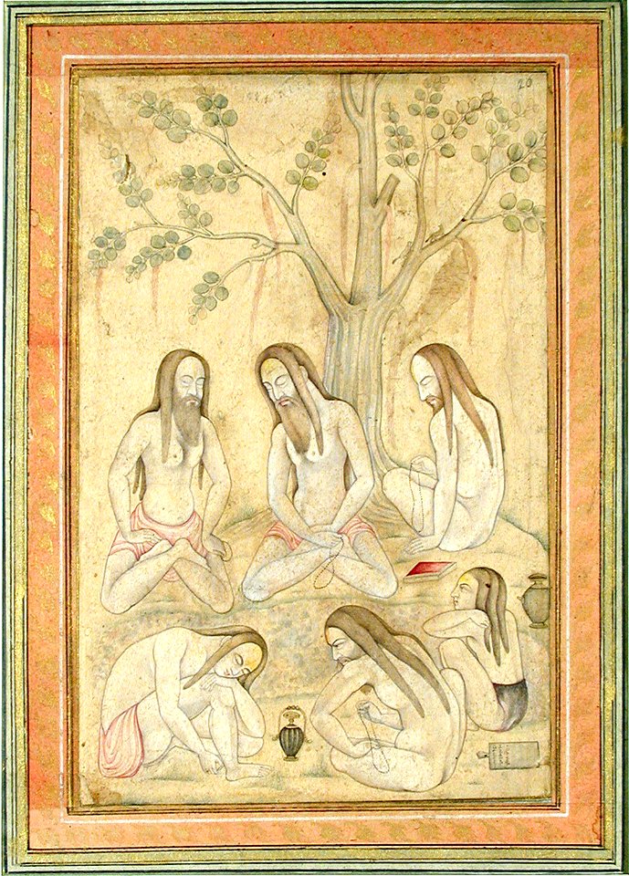 Six yogis meditate under a banyan (6125077334)