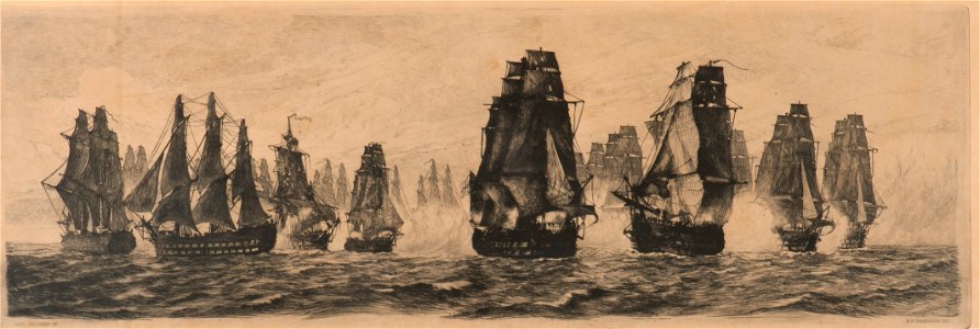Sjöstrid-S.t Vincent 1797 - Sjöhistoriska museet - O 04068