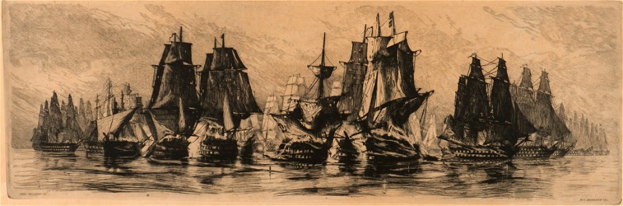 Sjöstrid-Trafalgar 1805 - Sjöhistoriska museet - O 04090